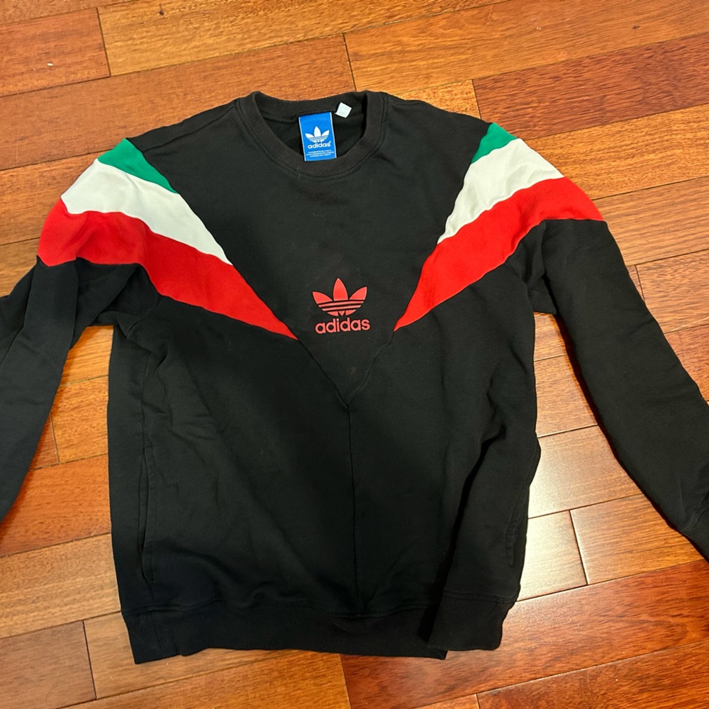 Vintage Adidas Italy Crew Neck Sweater (Rocky IV)